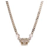 Chanel CC Metal Gold Necklace