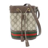 Gucci Ophidia Mini Bucket Brown