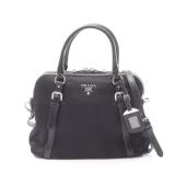 Prada 2 Way Handbag Black