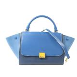 Celine Trapeze Small Blue