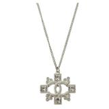 Chanel CC B15B Metal Silver