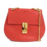 Chloe Drew Chain Shoulder Red