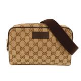 Gucci GG Canvas Waist Bag Brown