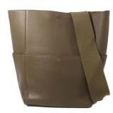 Celine Sangle Bucket Large Gray