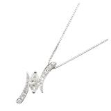 Diamond Necklace PT850 Platinum