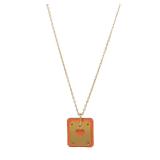 Hermes As De Coeur Necklace