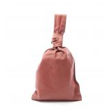 Bottega BV Twist Handbag Red Brown