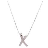 Diamond Necklace 18K White Gold