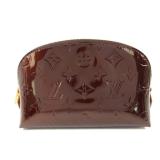 Louis Vuitton Vernis Cosmetic Pouch Red