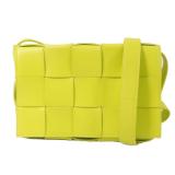 Bottega Cassette Shoulder Green