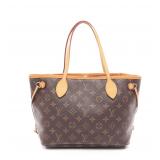 LV Neverfull PM Monogram Pivoine