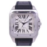 Cartier Santos 100 W20106X8 Auto White