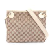 Gucci GG Canvas Shoulder Beige Brown