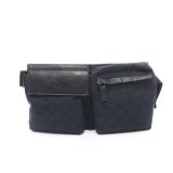 Gucci GG Canvas Waist Bag Black