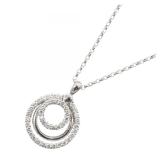 Diamond Necklace White Gold