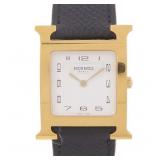 Hermes H Watch HH1.501E Quartz White