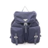 Prada Nylon Backpack Navy