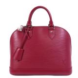 Louis Vuitton Epi Alma PM Red