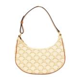 Celine Ava Coated Canvas White