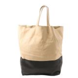 Celine Cabas Small Beige Black