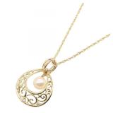 Mikimoto Pearl Diamond Necklace