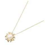 Tiffany Pearl Necklace Yellow Gold