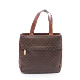 Celine Macadam Mini Tote Dark Brown