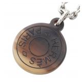 Hermes Carrousel Necklace Brown