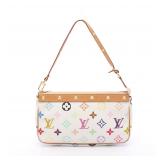 LV Pochette Accessoires White