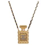 Chanel CC Metal Gold Necklace