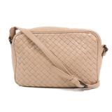 Bottega Lambskin Shoulder Pink