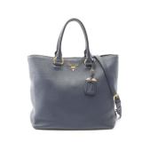 Prada Vitello Phenix 2 Way Navy