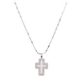 Diamond Necklace 18K White Gold