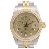 Tudor Princess Oysterdate Auto Diamond