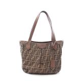 Fendi Zucca Tote Brown