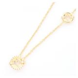 Fendi Everround Necklace Gold