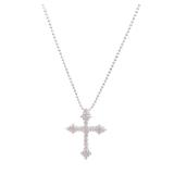 Diamond Necklace 18K White Gold