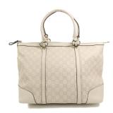 Gucci Guccissima Tote 257068 White