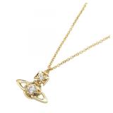 Vivienne Brass Gold Necklace