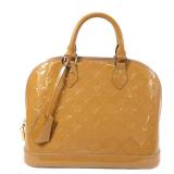 Louis Vuitton Alma PM Vernis Yellow