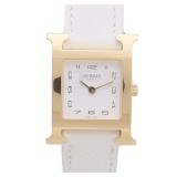 Hermes H Watch HH1.210e Quartz White