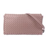 Bottega Shoulder Bag Pink Purple