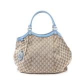 Gucci Sukey GG Canvas Beige Blue