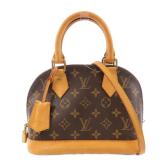 LV Alma BB Monogram Brown