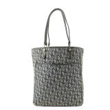 Dior Vintage Canvas Hand Bag Blue