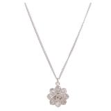 Chanel CC Metal Silver Necklace