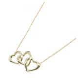 Tiffany Triple Heart Necklace