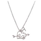 Dior CD Metal Silver Necklace