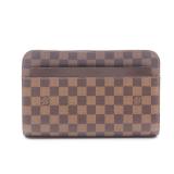 Louis Vuitton Saint Louis Clutch Brown