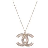 Chanel CC Metal Gold Necklace